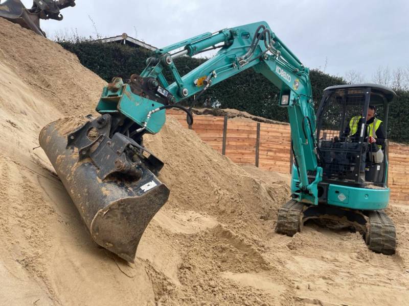 terrassement pour proffesionnel bassin d'arcacohn