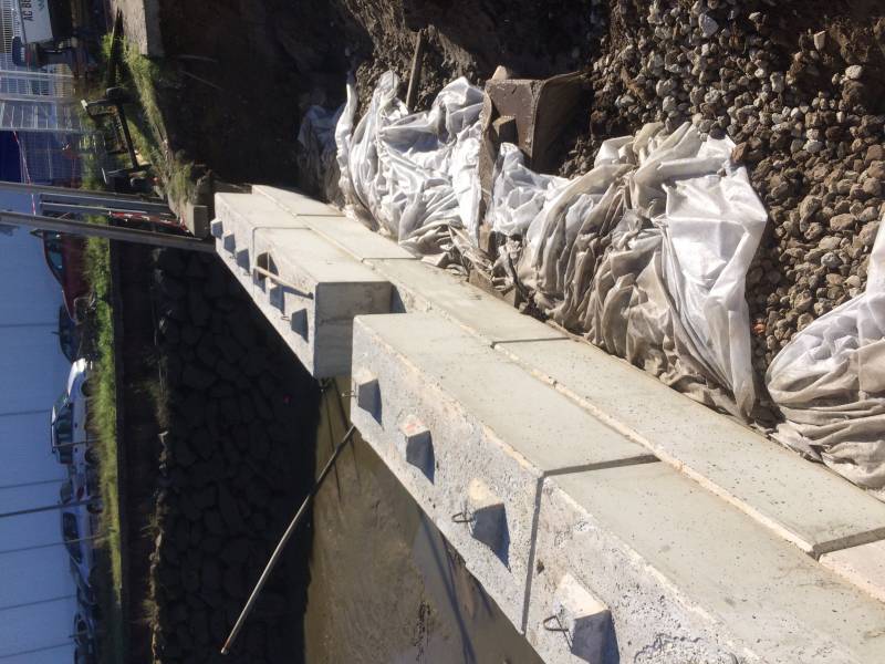 quai en VEGOMUR au Pila