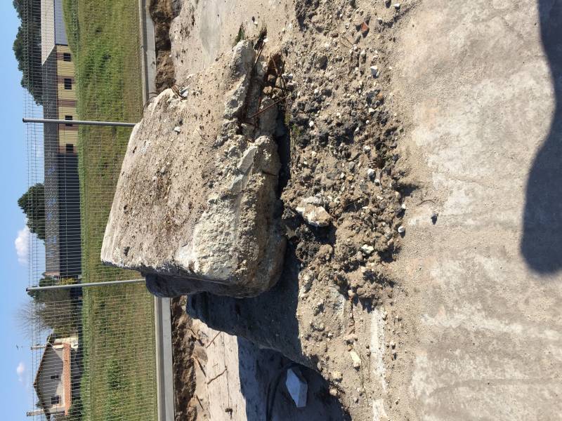 Démolition d'une dalle béton bassin d'Arcachon