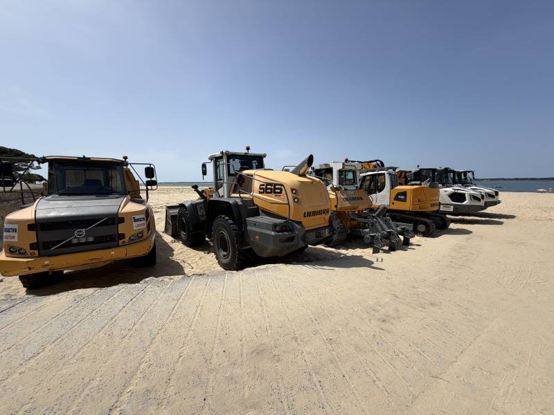 Réensablement des plages sur le Bassin d'Arcachon 2026