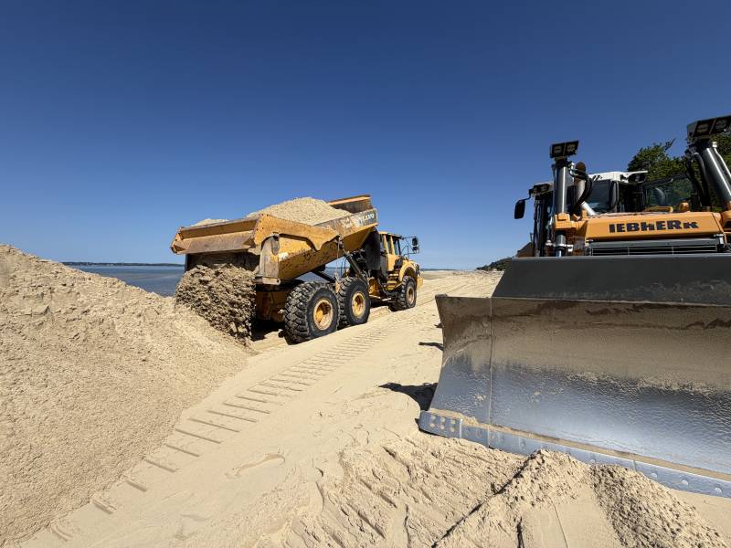 Location de tombereau avec chauffeur sur le Bassin d'Arcachon