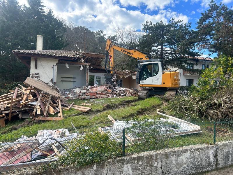 Démolition maison arcachon